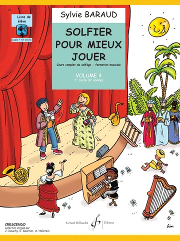 Solfier pour mieux jouer. Volume 4 Visuel